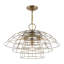 Lustre géométrique unique à 4 lumières Brooklyn-1791384463