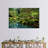 Zen Lakeside Bonsai Trees Canvas Print-1021193744