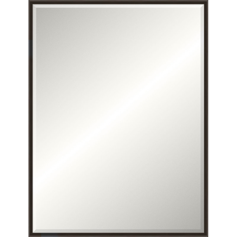 Miroir de plancher Ridgeline, 49,5 po x 37,5 po, Rectangulaire, Espresso