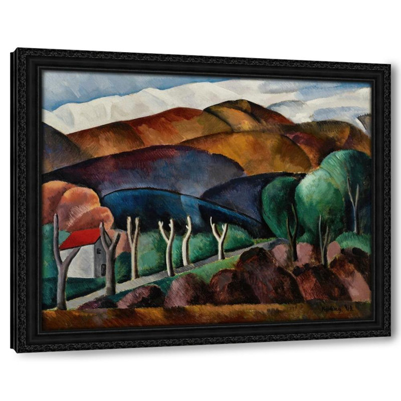 Cèdre, vue sur le Canigou (1913)
