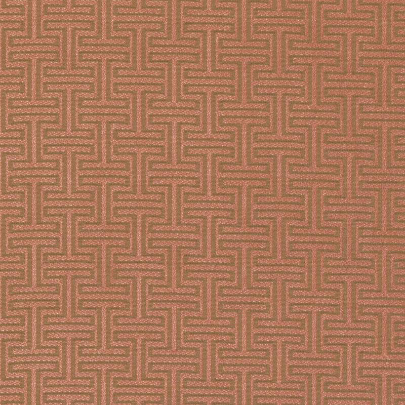 Dorsoduro Meandros Fabric, Brick