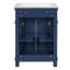 Meuble-lavabo autoportant 24 po avec lavabo et rangement à fermeture en douceur-1008965522