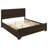Organic Storage Panel Bed with Concealed Drawers