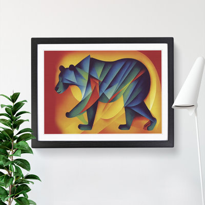 Abstract Bear Painting Vol.2 - Framed Print