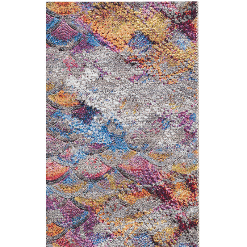 Tapis intérieur / extérieur Lowenthal, Rectangle 9 pi 10 po x 12 pi 5 po