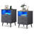 Targo 17.7'' W Nightstand Set 2-160638347