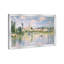 Bleu «French Landscape In Summer», reproduction d'art encadrée par Oliver Gal-69815581