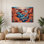 «Southwestern Animals», art mural brun en métal 30