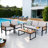 4 - Piece Patio Conversation Set With Cushions-110945671