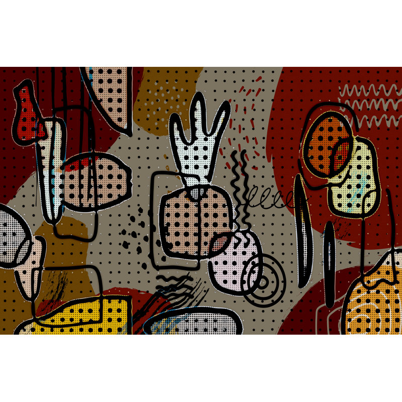 Land of Confusion - Impression sur toile tendue, H 32 po x l 48 po x P 1,5 po