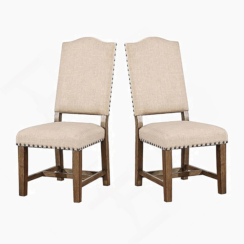 Chaises de salle à manger exquises formelles avec garniture élégante pour une expérience culinaire confortable