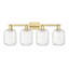 Eldon - 4 Light 36" Jar Shade Bath Vanity Light-1713091370-1713091364-1744670111