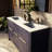 Lafarre 60 in W x 20 in D Double Bath Vanity and Gun Metal Faucet Set-113056872-113056874