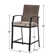 Metal Outdoor 160.02cm Stool with Cushion