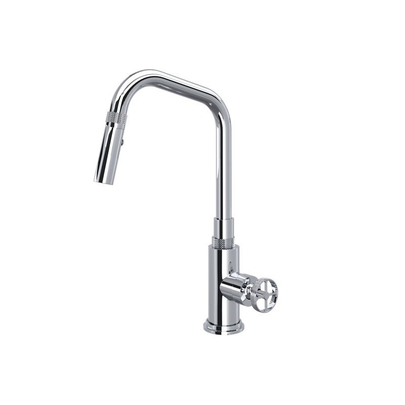 Campo Pull-Down Kitchen Faucet, Polished Chrome