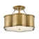Chance 3-Light Semi-Flush Mount Ceiling Light w/ Etched Lens
