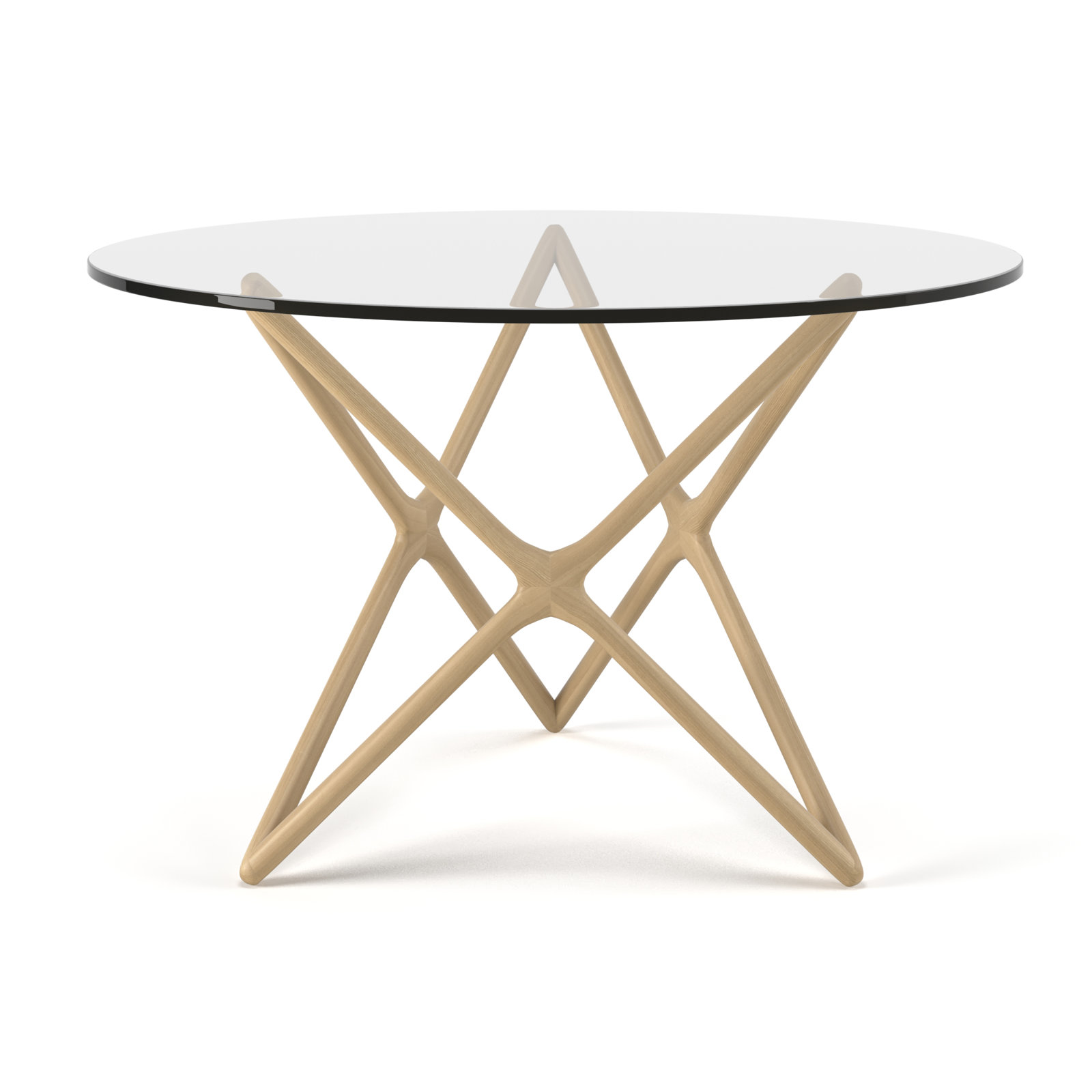 Lark 48'' Round Dining Table, Natural