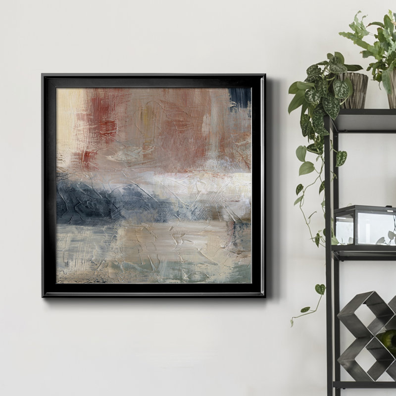 «Midday Reflection», reproduction d'art sur toile encadrée, Noir, H 34,5 po x l 34,5 po x P 1,5 po