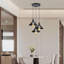 Daytona 3 - Light Black Cluster Pendant
