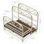 Metal and Wood Napkin Holder