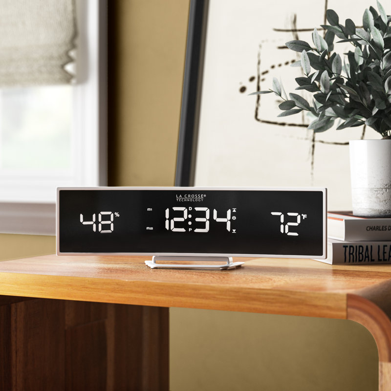 Horloge de table DEL La Crosse