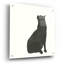 Red Barrel Studio «Black Cat II» par Chris Paschke, art mural en verre acrylique ACR-25074