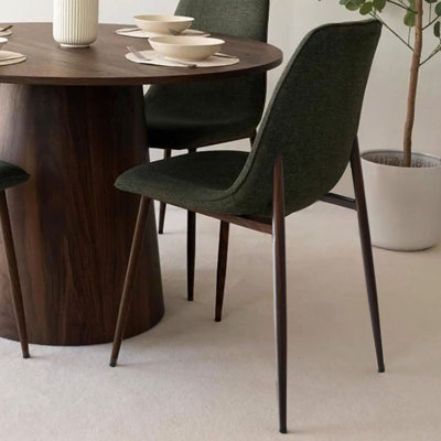 Ensemble de table de salle à manger à piédestal rond 5 pièces Benvinda