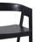 Lorrenda Modern Solid Wood Rounded Back Dining Chair-1629794439