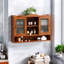 Armoire 35,4 "à 2 portes coulissantes et 3 niveaux d'espace de rangement-287072750