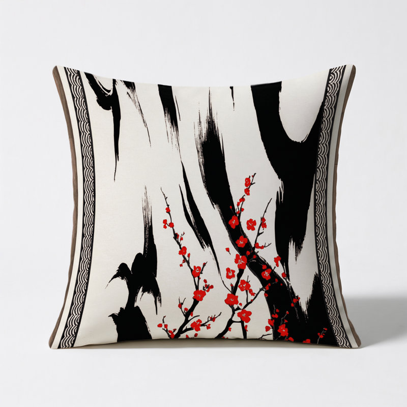 Tides Indoor And Outdoor Pillow, Square 18"