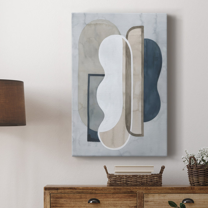 Formes et ombres II - Cavas enveloppés de galerie, H 18 po x l 12 po