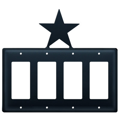 4 - Gang Rocker Standard Wall Plate
