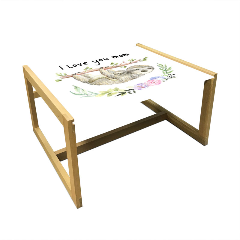 Jakobine Sled Coffee Table, 62cm H x 74cm W x 40cm D