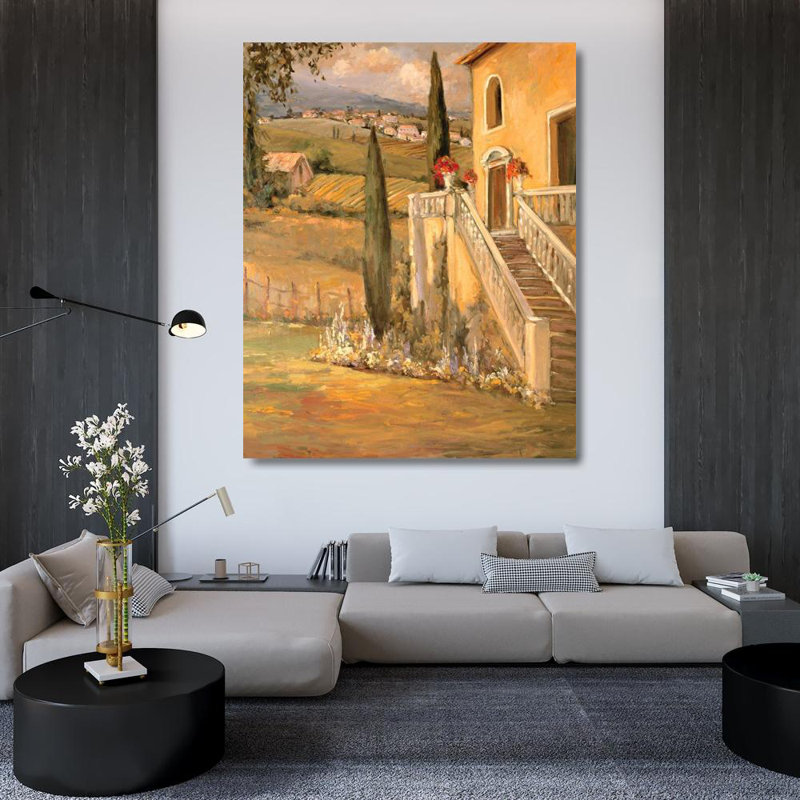Art sur toile tendue par Red Barrel Studio® Stevens, Allayn, H 44 po x l 36 po