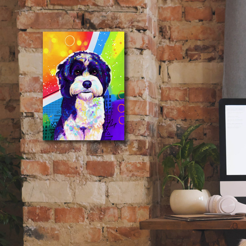 "Pop Art Havanais" par Furbaby Affiliates, H 16 po x l 12 po