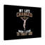 I Learn To Trust Cross - Wrapped Canvas Print-394417765