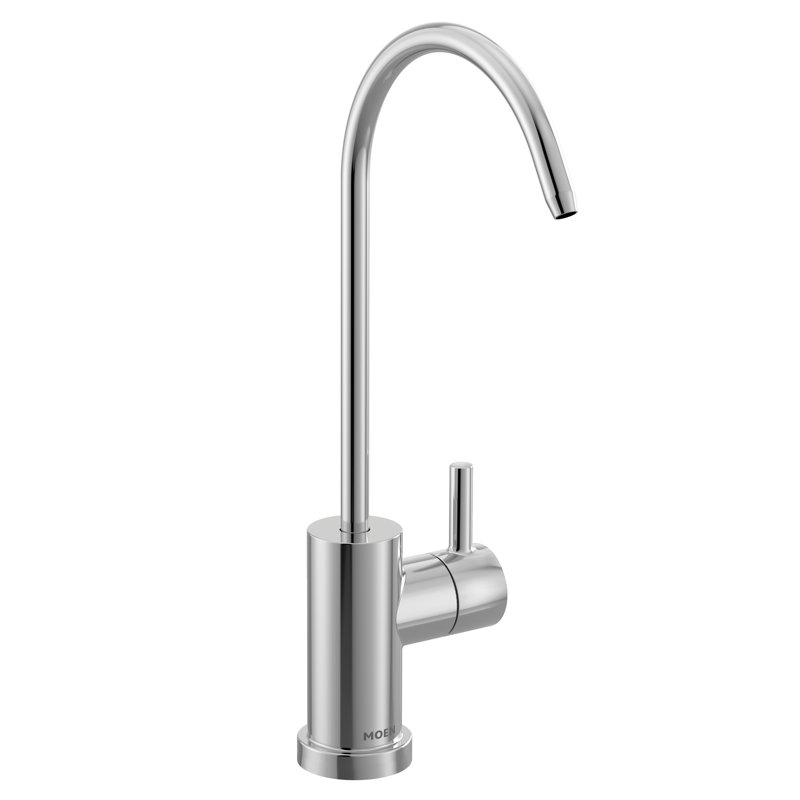 Chrome one-handle high arc beverage faucet, Chrome