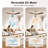 52" High-Airflow Ceiling Fan with Light - Quiet & Reversible DC Motor, 6-Speed Remote Control 3CCT Memory LED-606956024-606956028