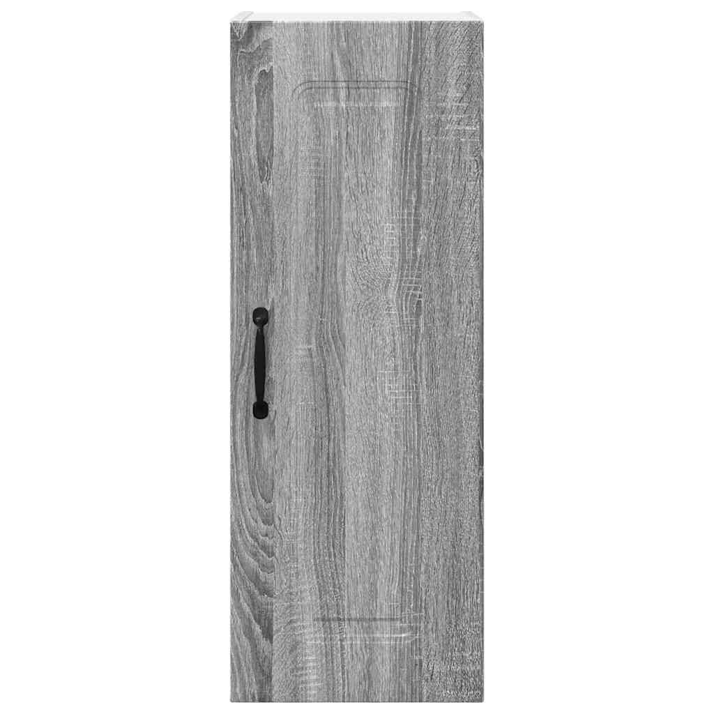 Vidaxl Kitchen Wall Cabinet With Shelf Concrete Grey 40 X 31 X 80 Cm