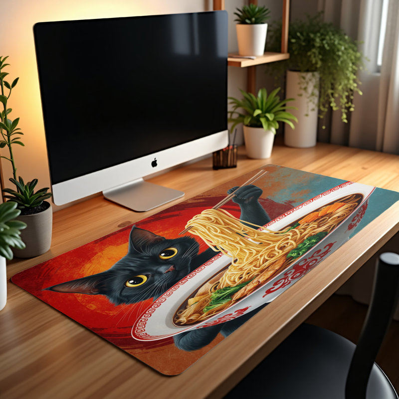 Polyester Desk Pad, 23.6x13.8
