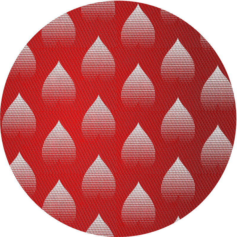 Scarberry Indoor Rug, Round 6'