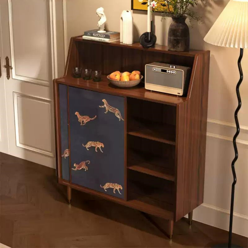 Retro-Style Small-Sized Sideboard