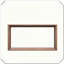 Canapé-lit rectangulaire en placage de bois massif-1021447905