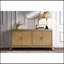 Charmante console avec motif exquis et rangement polyvalent