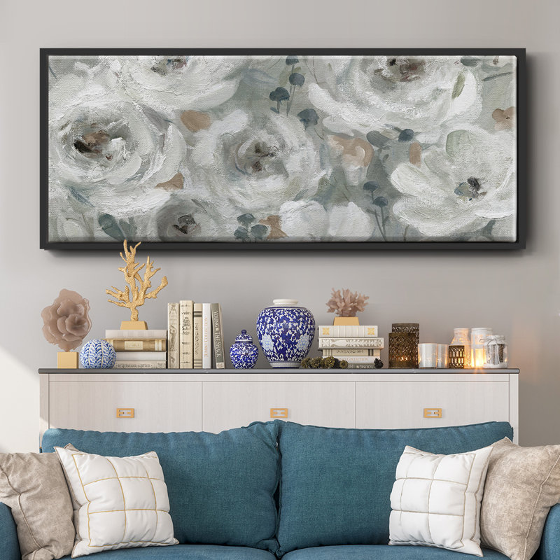 «Neutral Symphony», toile encadrée, H 8 po x l 20 po