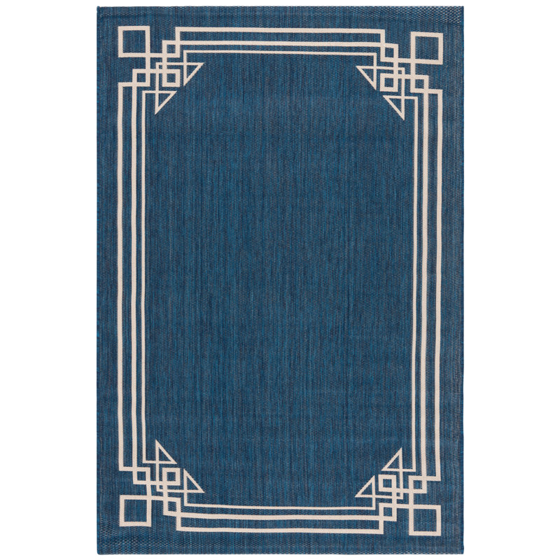 Bartev Performance Geometric Indoor/Outdoor Area Rug, Rectangle 6'7" x 9'6"