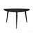 Triangular Solid Wood Coffee Table, Black