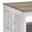 Vesely Farm House 4 Legs Coffee Table ，Centre Table for Living Room with Storage