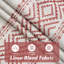 Rideaux occultant en lin Boho-11882995-13907619