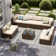 Avamay Rattan Sectional Seating Group with Cushions